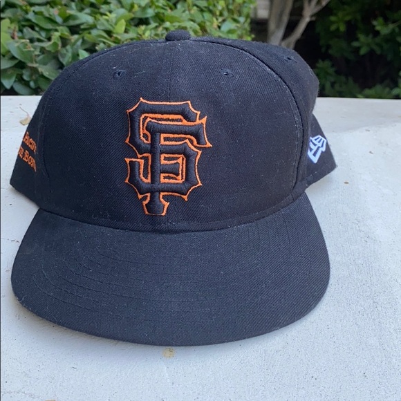 New Era Other - VINTAGE 2009 Mens New Era SAN FRANCISCO GIANTS BLACK SnapBack⚾️🖤🧡🧢🎩 👒